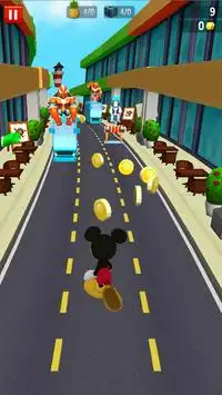 Mickey Subway Dash Mouse Screen Shot 0