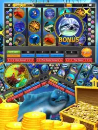 Dolphin Gold Slot Machines Screen Shot 0
