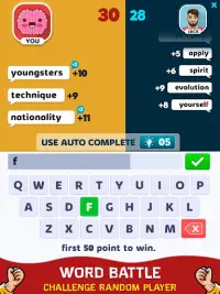 Word Battle - Word Wars Game Screen Shot 4