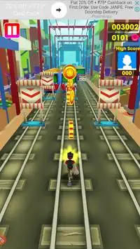 Train Surf Run : 3D Screen Shot 1