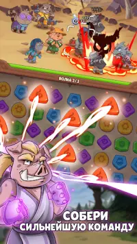 Heroes&Elements: Puzzle Match3 Screen Shot 4