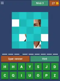 Norsk Kjendis Quiz: Gjett kjente norske personer Screen Shot 11