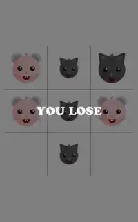 Tic Tac Toe - Mouse vs Cat Screen Shot 3