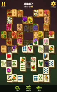 Mahjong Blossom Solitaire Screen Shot 3