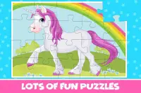 Unicorn Puzzle for Kids and Toddlers Screen Shot 2
