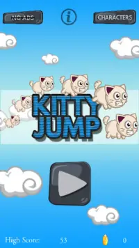 Kitty Jump Screen Shot 0