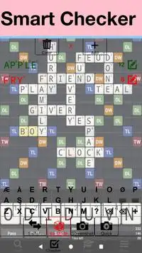 Dansk Friend Scrabble Wordfeud Solve Cheat Help Screen Shot 1