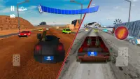 高速道路の死のロードレーサー：車のゲームを撃つ Screen Shot 5