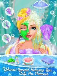 Ice Princess Hair Salon game Screen Shot 0