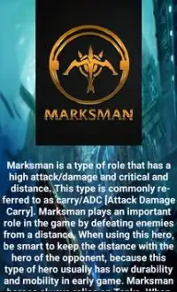 MLBB Marksman Heroes Guide Screen Shot 0
