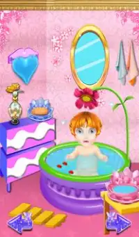 नवजात शिशु राजकुमारी खेलों Screen Shot 2