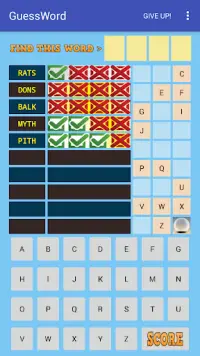 GuessWord Screen Shot 4