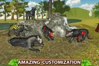 Wütende panther familie sim Screen Shot 11