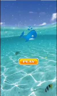 Flappy Blue Whale Screen Shot 0