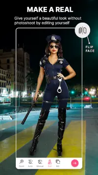 Women Police Photo Suit Editor Screen Shot 3