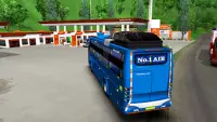 Modern Bus Simulator 3D:New Free Bus Parking Games Screen Shot 0