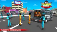 Stickman Police Criminal Plane Screen Shot 0