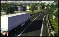 Euro Truck : Cargo Delivery Driving Simulator 3D Screen Shot 2