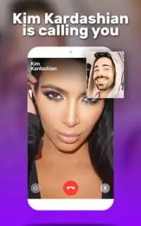 Video Call from Kim kardashian Screen Shot 0