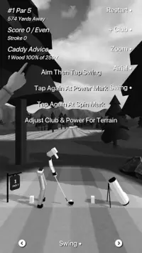 Speedy Golf Retro Screen Shot 0