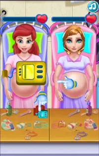 first Pregnancy and care newborn_ birth games Screen Shot 1