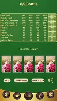 Bonus Poker (8/5) Screen Shot 4