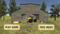Play tractor simulation game 2021 for free Screen Shot 2