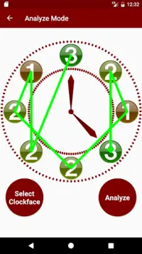 Clockface Puzzle Screen Shot 1