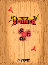 Samurai Cat Spinner - Crazy Ninja Screen Shot 5