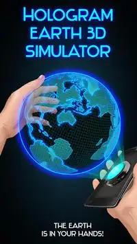 Hologram Earth 3D Simulator Screen Shot 0