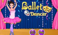バレエダンサー - ドレスアップゲーム Screen Shot 0