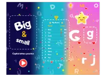 Big and Small (Capital letters practice)  Screen Shot 1