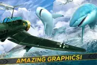 Avión de Guerra vs Tiburones Screen Shot 1