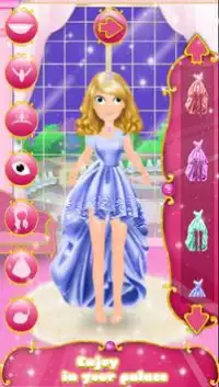 ड्रेस अप खेल राजकुमारी स्टार Screen Shot 2