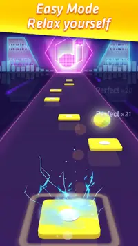 Dancing Color Ball - Newest & Addictive Music Game Screen Shot 1