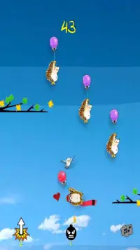 Hedgehog Balloon Race Screen Shot 5
