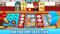 Best Burger Food Shop: Burger Cooking Games Screen Shot 1