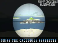 Sniper Crocodile Hunting 2015 Screen Shot 8