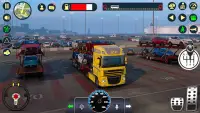 Cargo Truck Driving Truck Game Screen Shot 5