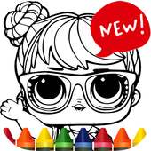 Free Surprise dolls Coloring Book