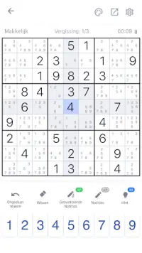 Sudoku Klassieke puzzelspellen Screen Shot 5