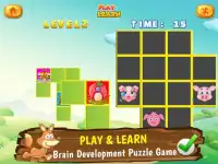 Los tres cerditos - Cerebro Puzzle Juegos Screen Shot 6