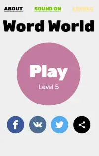 Word World: Word Search game 2019 Screen Shot 0