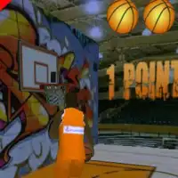 バスケットボールゲーム3D Screen Shot 1