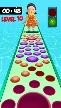 Squid Step: Fidget Pop It Game Screen Shot 1