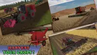 Farm Tractor Harvest Sim 17 Screen Shot 2