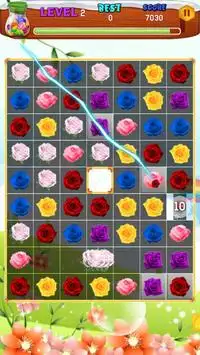 Rose Garden Flowers - New Flower Blast Game Screen Shot 6