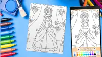 Coloring for girls and women Screen Shot 4