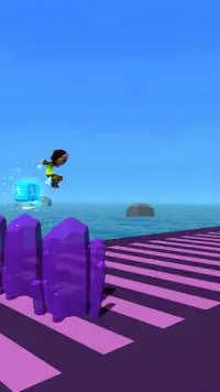 Jumper Aliens 3D Run: Heroes Jumping 10 Experience Screen Shot 1