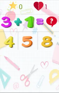 لعبة ذكاء الرياضيات (الدماغ) للأطفال Screen Shot 1